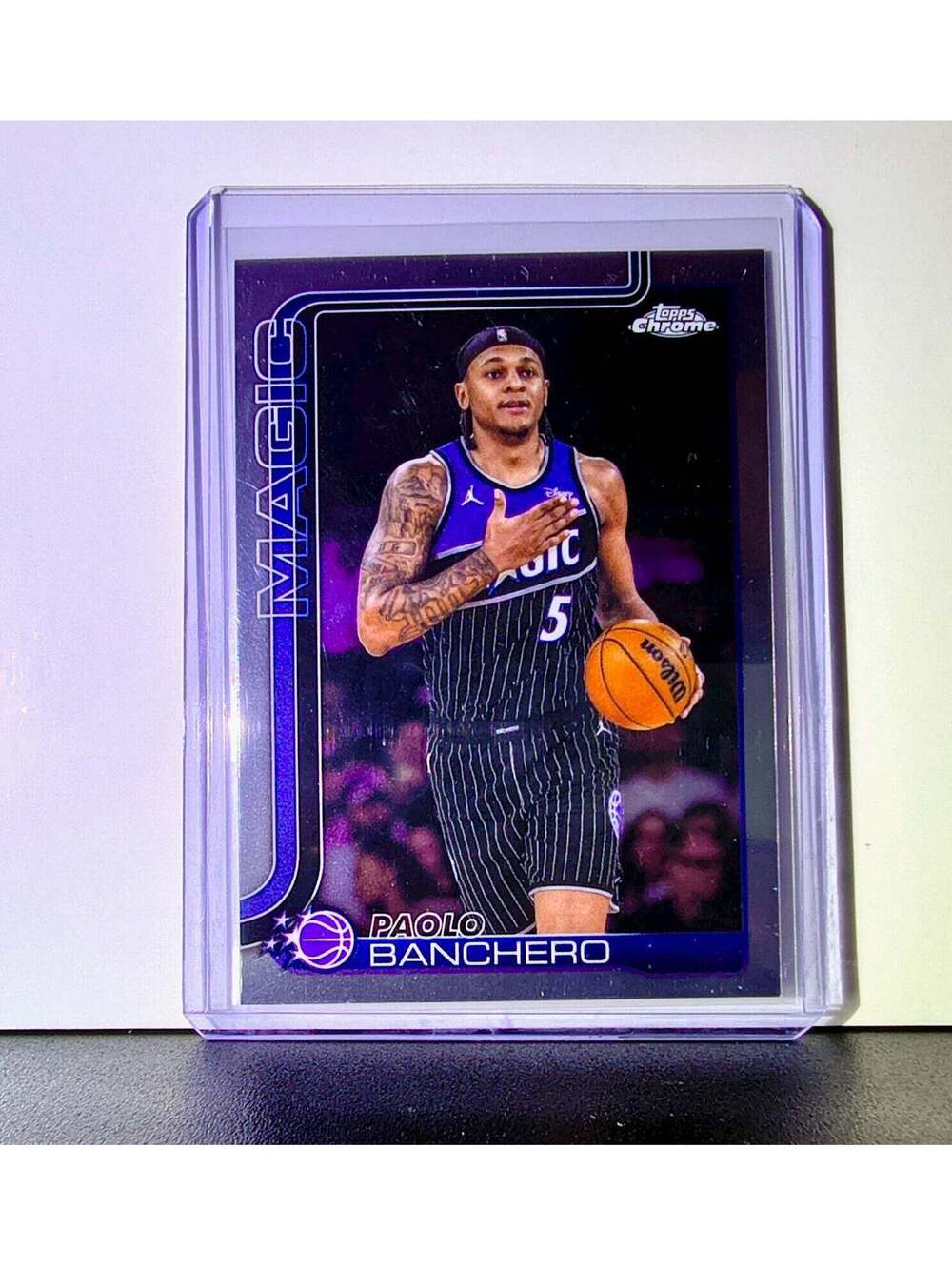Paolo Banchero 2025-26 NBA Topps Chrome Update #5 Basketball Card Orlando Magic